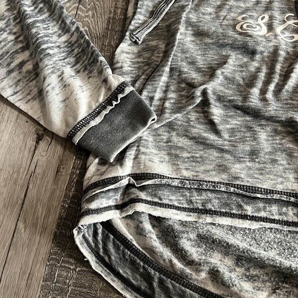 Myrtle Beach South Carolina heathered gray hoodie sweatshirt women’s size small - Picture 5 of 7